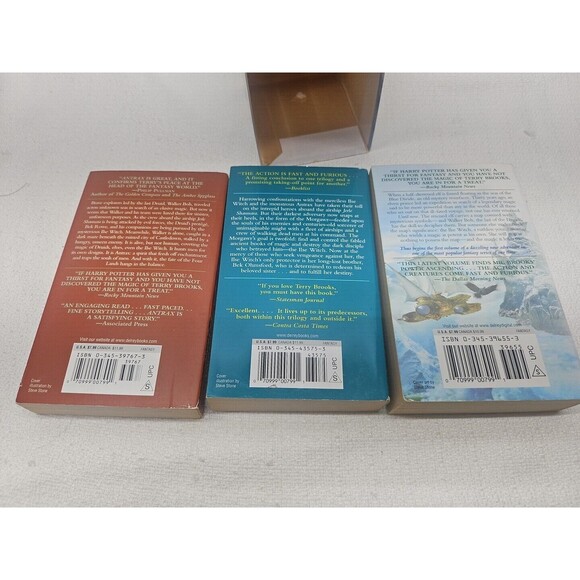 Terry Brooks Set 3 Paperback Books The Voyage of the Jerle Shannara Vintage - Picture 10 of 16